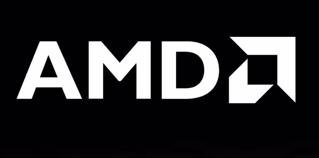 Archivo - Logo de AMD.