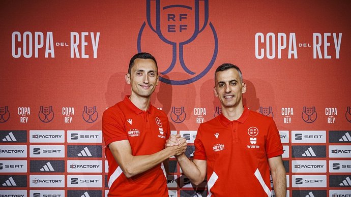 José María Sánchez Martínez (izda) y Santiago Jaime Latre (dcha)