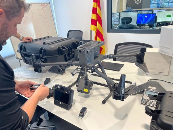 Uno de los nuevos drones del Port de Tarragona