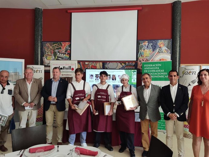 Ganadores del IX Concurso Andaluz de Jóvenes Cocineros
