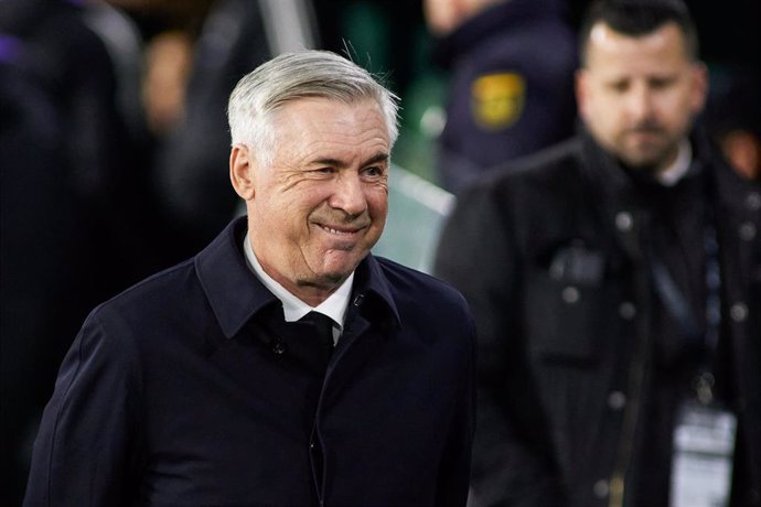 Archivo - El entrenador del Real Madrid, Carlo Ancelotti.