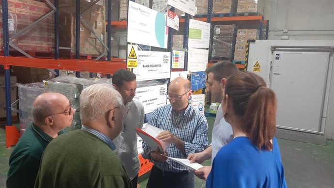 La Junta subraya la labor del Banco de Alimentos del Campo de Gibraltar, que atendió a 19.000 personas en 2022