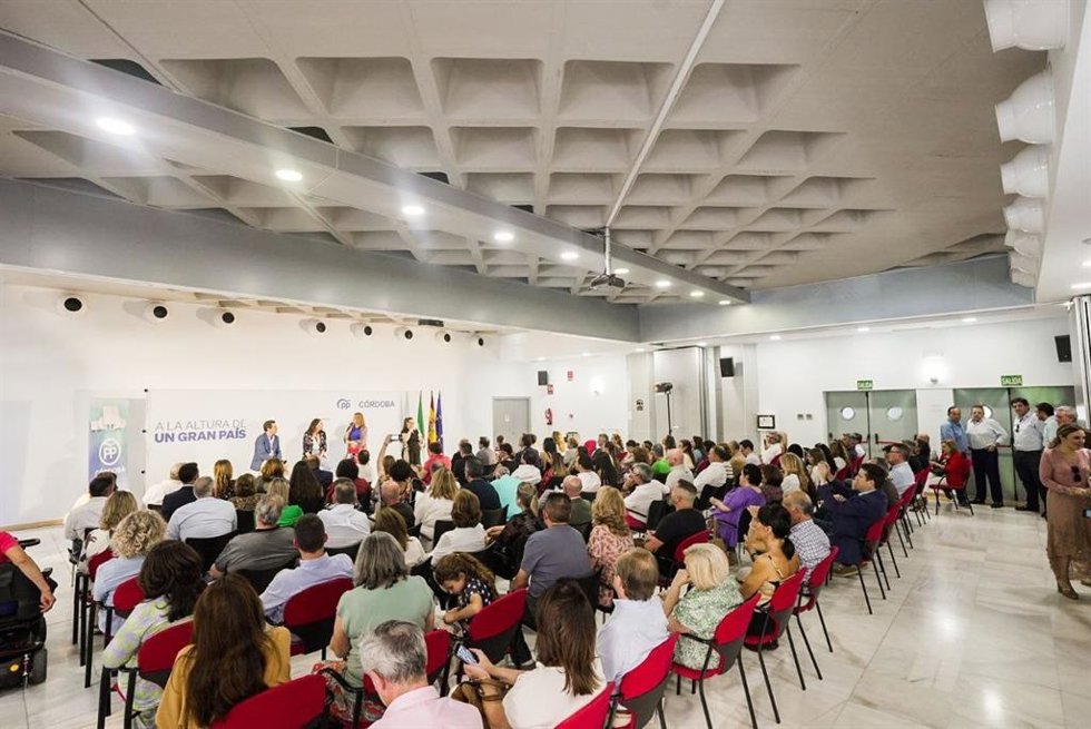 Foro de Innovación Social del PP con José María Bellido, Eva Contador y Loles López.