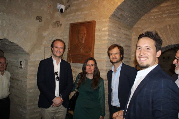 Visita del IX Conde de Regla, Jaime Rincón Gallardo Ortiza, a Cortegana.