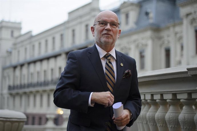 Archivo - El ministro de Exteriores de Eslovaquia, Rastislav Kacer