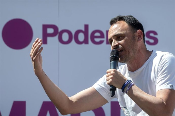 El candidato de Podemos a la Alcaldía de Madrid, Roberto de Sotomayor.