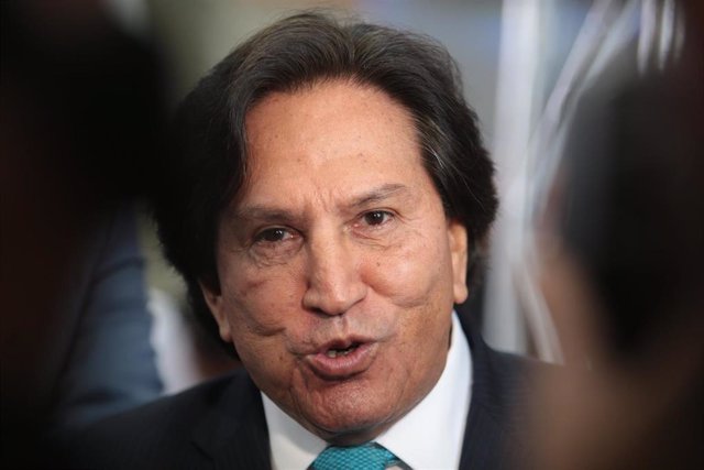 Archivo - El expresidente de Perú Alejandro Toledo