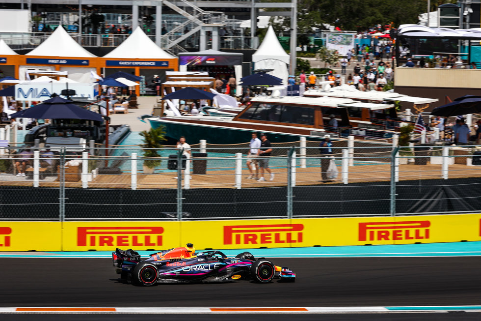 Max Verstappen (Red Bull), durante el Gran Premio de Miami de F1.