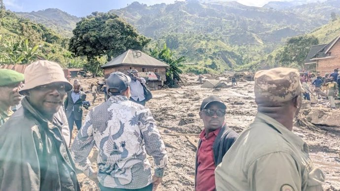 Daños causados por las inundaciones en la provincia de Kivu Sur, República Democrática del Congo (RDC)