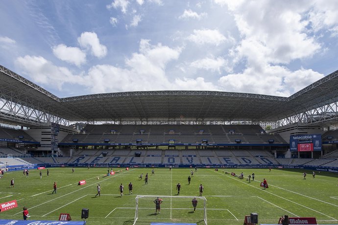 Archivo - Partido de las Estrellas de Mahou en el Carlos Tartiere de Oviedo.