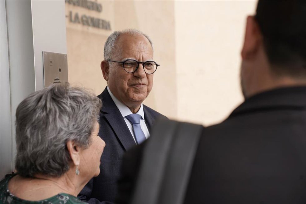 El candidato a la presidencia del Cabildo de La Gomera y al Parlamento de Canarias por ASG, Casimiro Curbelo