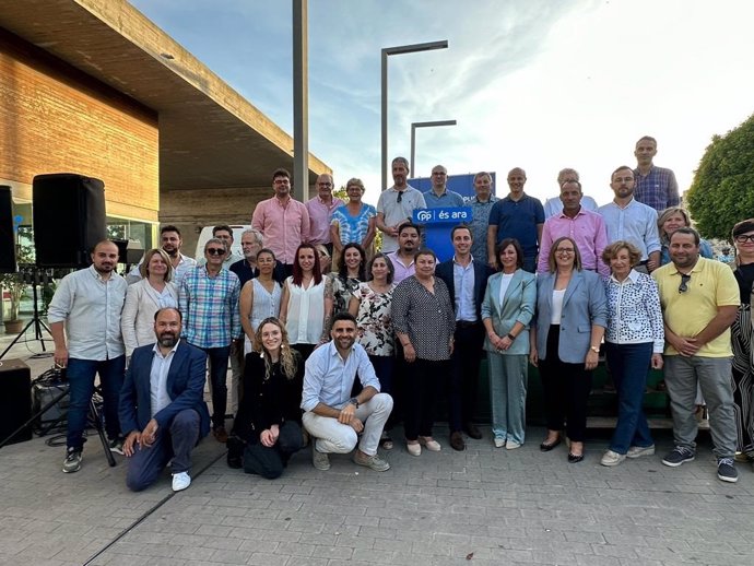 El PP presenta la candidatura a la alcaldía de Alcúdia que encabeza Fina Linares