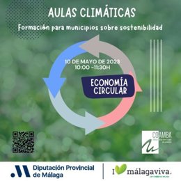 Cartel de los talleres de economía circular