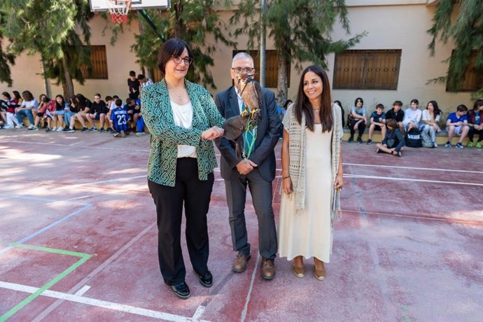 Actividad del programa 'Aldea' de la Junta en centros educativos de la provincia de Granada.