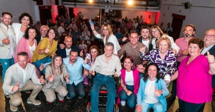 Presentación de la candidatura del PSOE en San Juan del Puerto