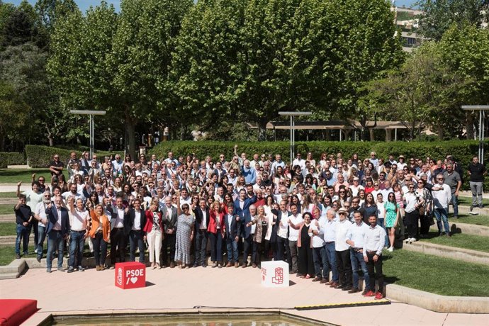 Acto de presentación de candidaturas.