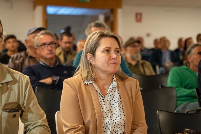 La consejera de Agricultura, Ganadería y Pesca, Alicia Vanoostende