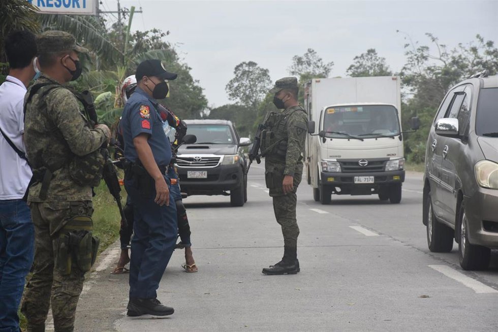 Archivo - Imagen de archivo de las fuerzas de seguridad de Filipinas 