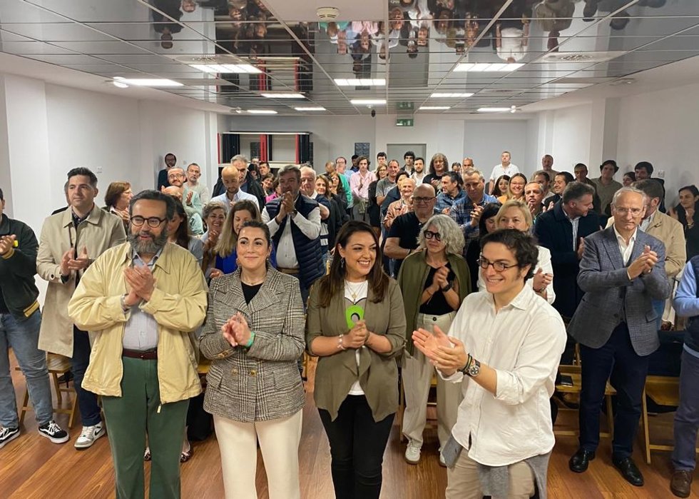 Vox celebra un acto político en Oviedo.