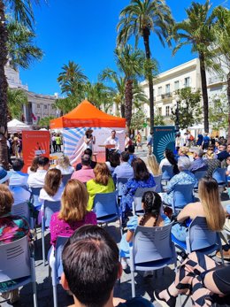 Acto de presentación de la candidatura de Ciudadanos al Ayuntamiento de Cádiz.