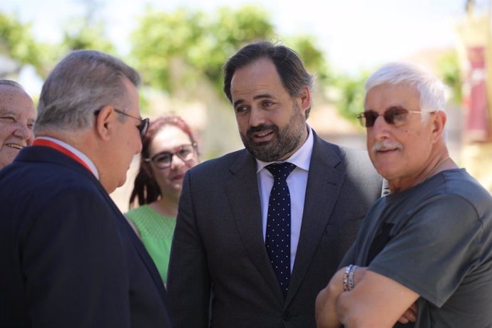 El presidente del PP, Paco Núñez, en Torrejón del Rey