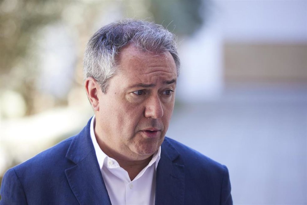 El secretario general del PSOE de Andalucía Juan Espadas, en una imagen de archivo
