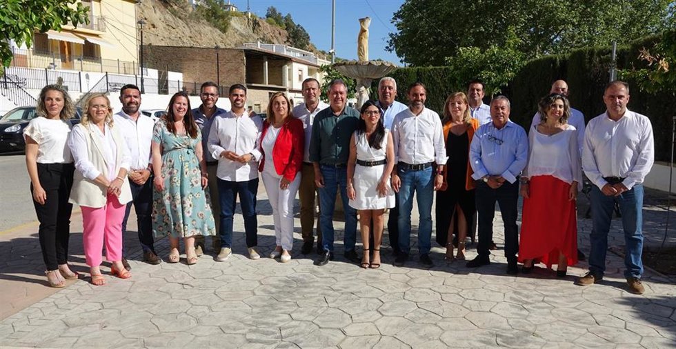 Presentación de candidaturas del PSOE en la zona norte de Málaga al 28M
