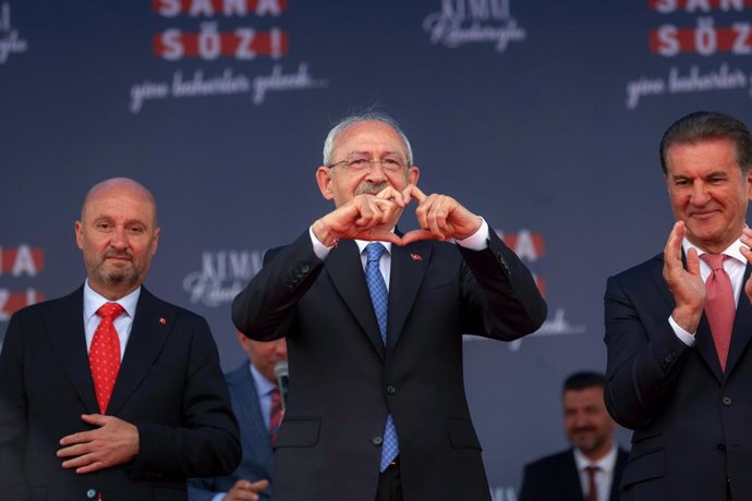 El candidato presidencial turco Kemal Kilidaroglu