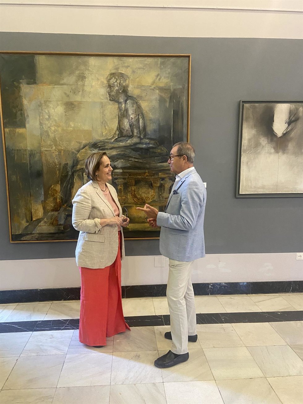 Blanca Torrent y Nicolás de Bari Millán Cruz.