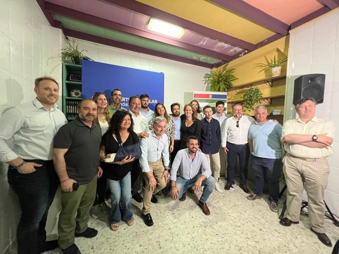 Presentación de la candidatura del PP al Ayuntamiento de Marchena (Sevilla).