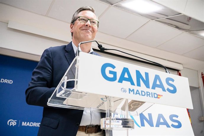 El secretario general del PP de Madrid, Alfonso Serrano.