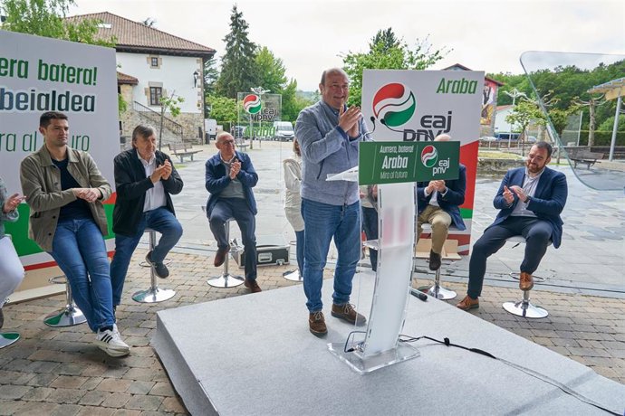 El presidente del PNV y del Euzkadi Buru Batzaren (EBB), Andoni Ortuzar
