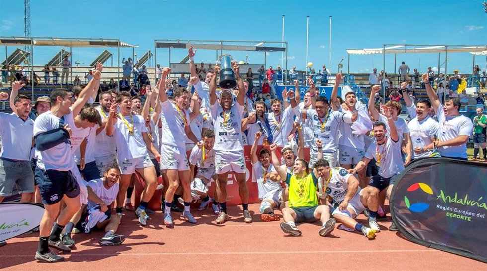 Final de la Copa del Rey de rugby disputada en Sevilla.