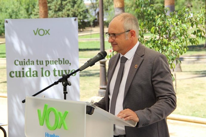 El candidato de Vox a la alcaldía de Valverde del Camino (Huelva), Fernando González.