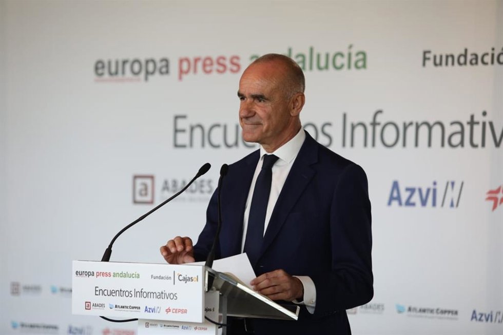 El candidato socialista a la Alcaldía de Sevilla, Antonio Muñoz, 
