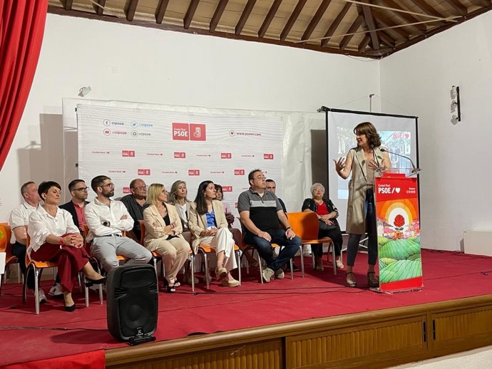 La vicesecretaria del PSOE de Ciudad Real y consejera de Igualdad y portavoz, Blanca Fernández,