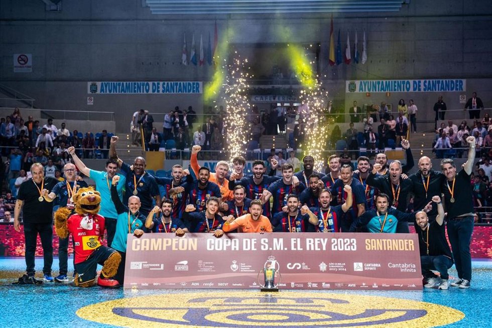 El Bara desmonta al Logroño para ganar su décima Copa del Rey seguida