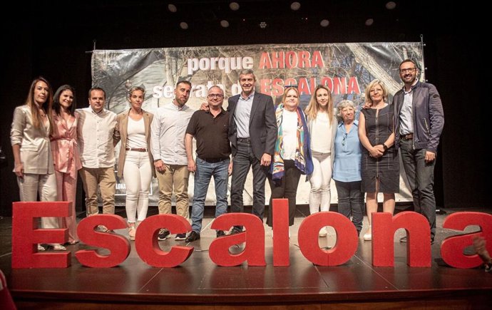 El candidato del PSOE en Escalona, Álvaro Gutiérrez.