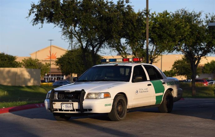 Archivo - Policía en Brownsville, Texas