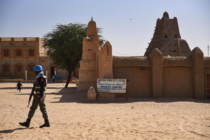 Archivo - Miembros de la Policía de Naciones Unidas (UNPOL) en Malí