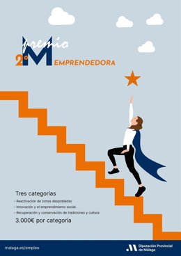 La Diputación de Málaga abre el plazo para optar al II Premio Mujer Emprendedora