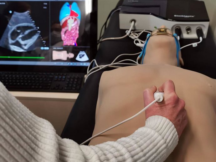 Simulación clínica en el Hospital de Valme de Sevilla.