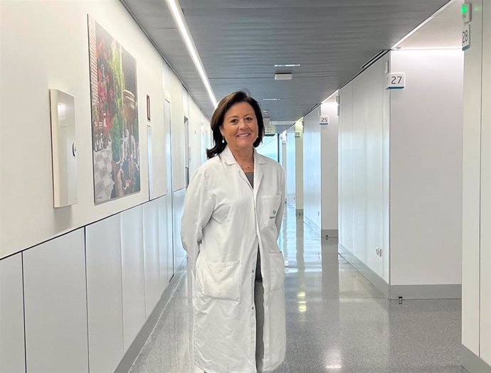 La doctora María Jesús Rubio, jefa de servicio de Oncología Médica del Hospital Quirónsalud Córdoba.