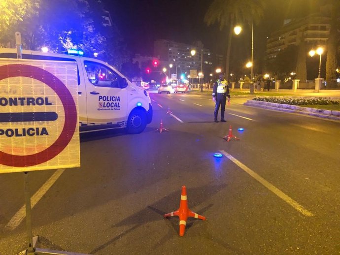 Control de la Policía Local de Palma