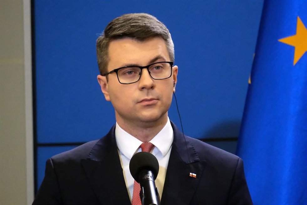 Archivo - El portavoz del Gobierno polaco, Piotr Muller