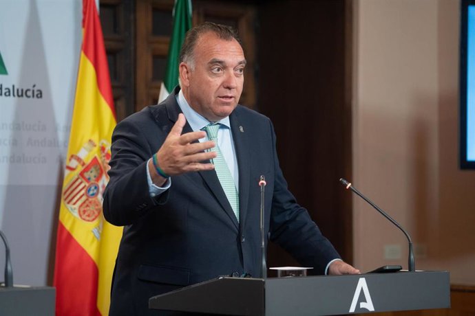 El consejero de Turismo, Cultura y Deporte de la Junta de Andalucía, Arturo Bernal, en una imagen de archivo.