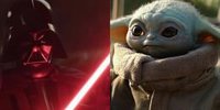 Darth Vader y Gorgu (Baby Yoda), cara a cara en la escena eliminada de The Mandalorian
