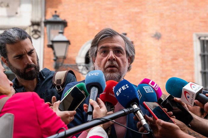 El portavoz de la Asociación Profesional de la Magistratura (APM), Juan José Carbonero.