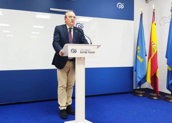 El portavoz de campaña del PP, José Agustín Cuervas-Mons.