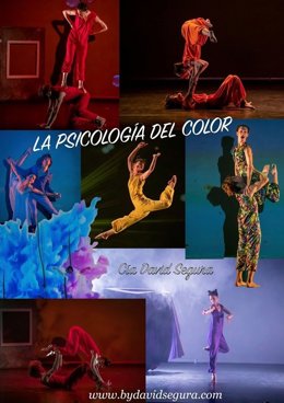 Cartel de la representación de 'La psicología del color', de la Compañía David Segura.